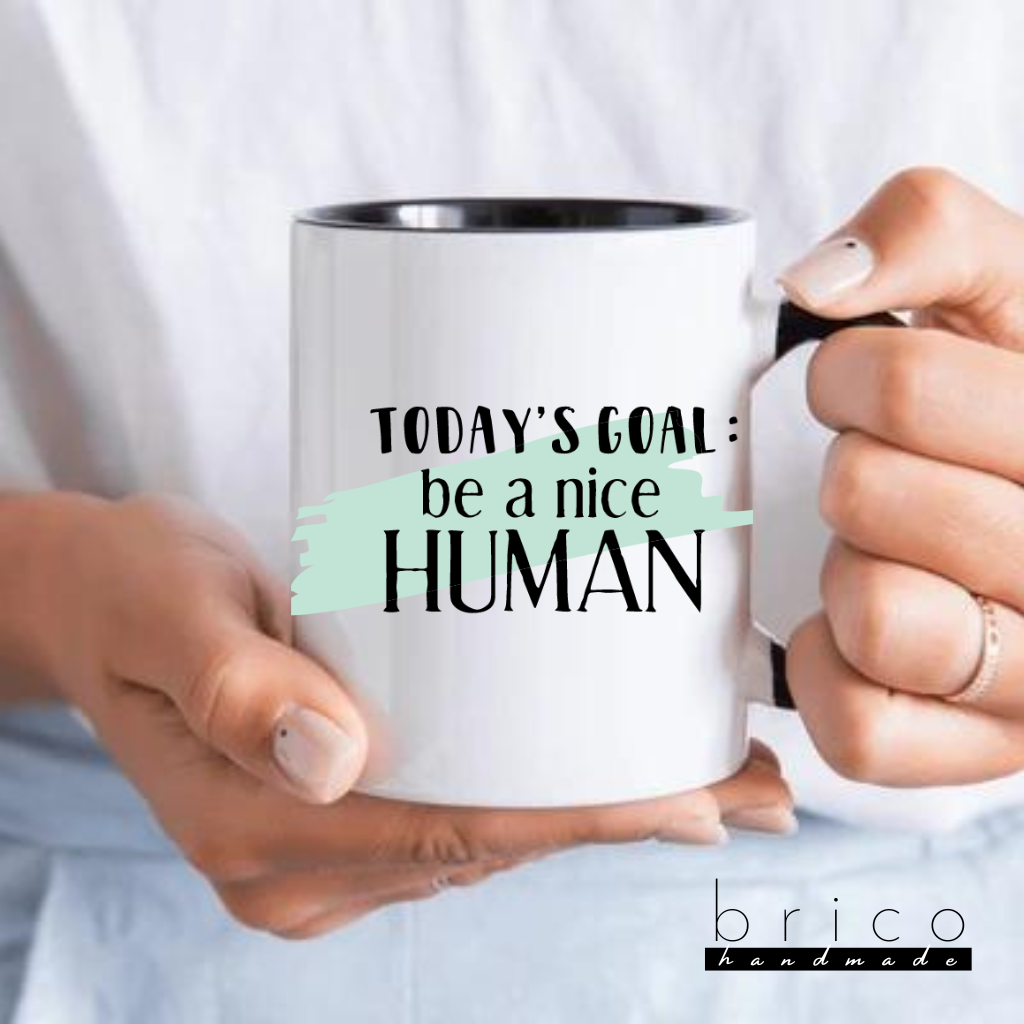 "Be a Good Human” Ceramic Mug
