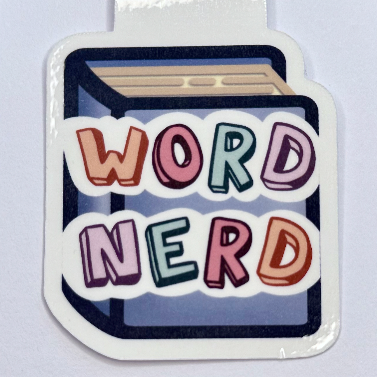 "Word Nerd" Magnetic Bookmark