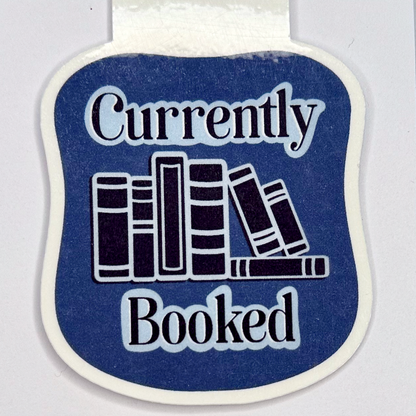 "Currently Booked" Magnetic Bookmark