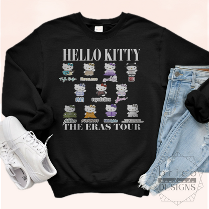 Hello Kitty Eras Tour Crewneck Sweatshirt