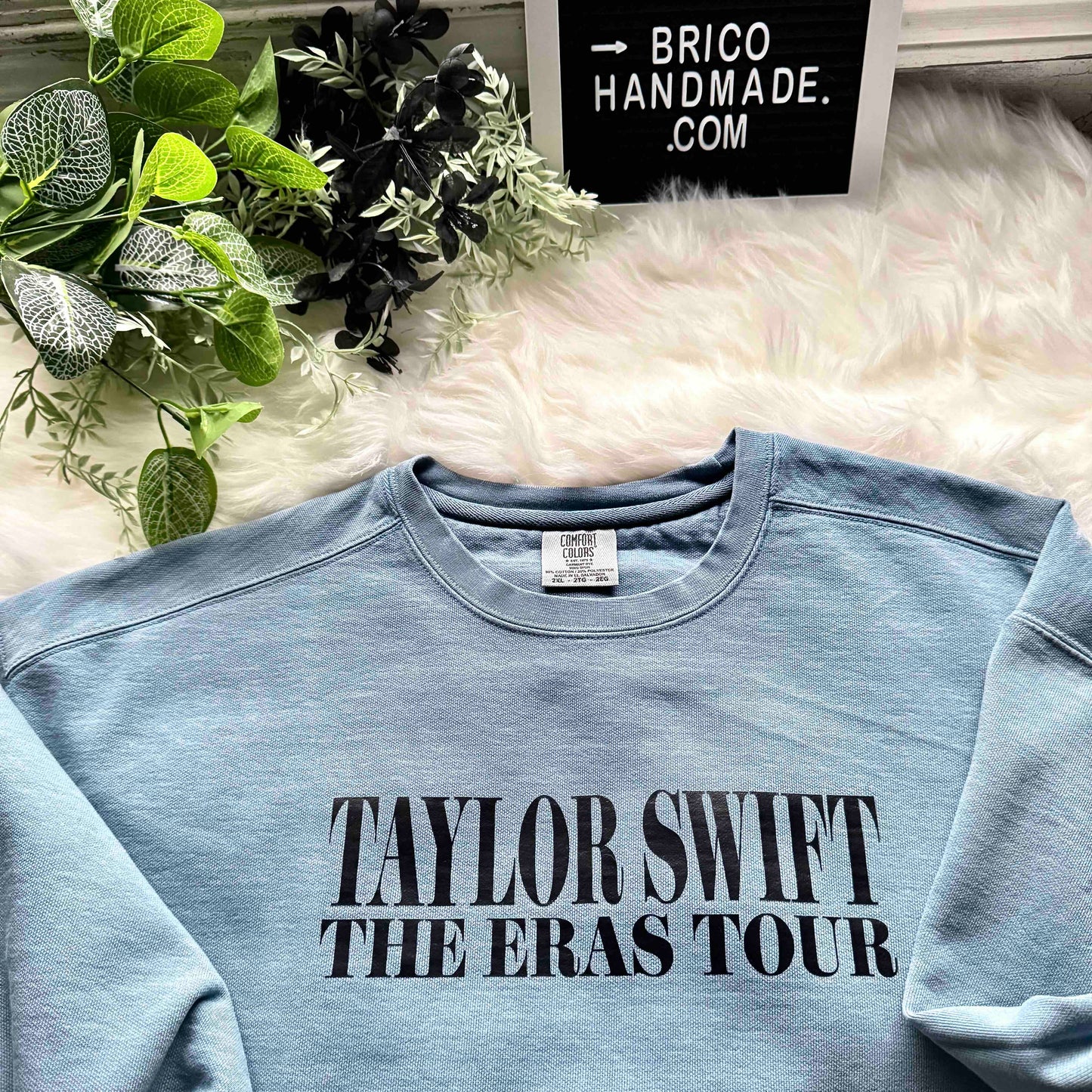 Eras Tour Blue Crewneck Sweatshirt DUPE