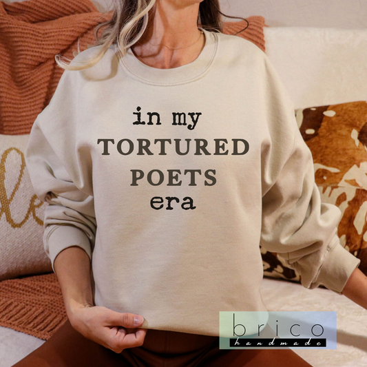 In My Tortured Poets Era – Cozy Unisex Sweatshirt