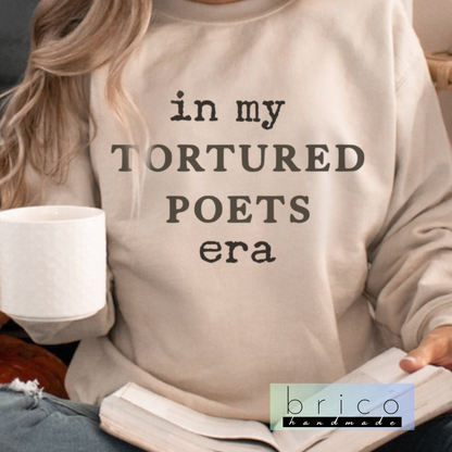 In My Tortured Poets Era – Cozy Unisex Sweatshirt